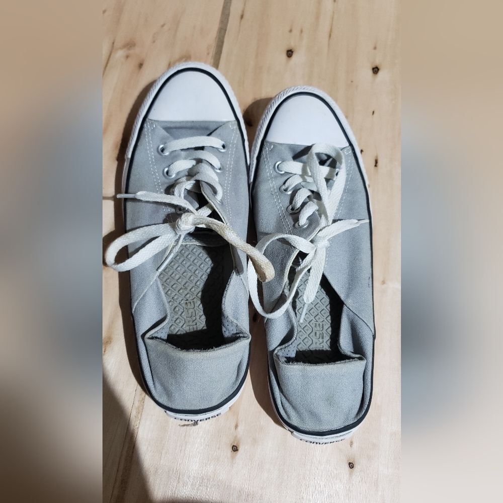 Women's converse all star with plastic insole size 8
